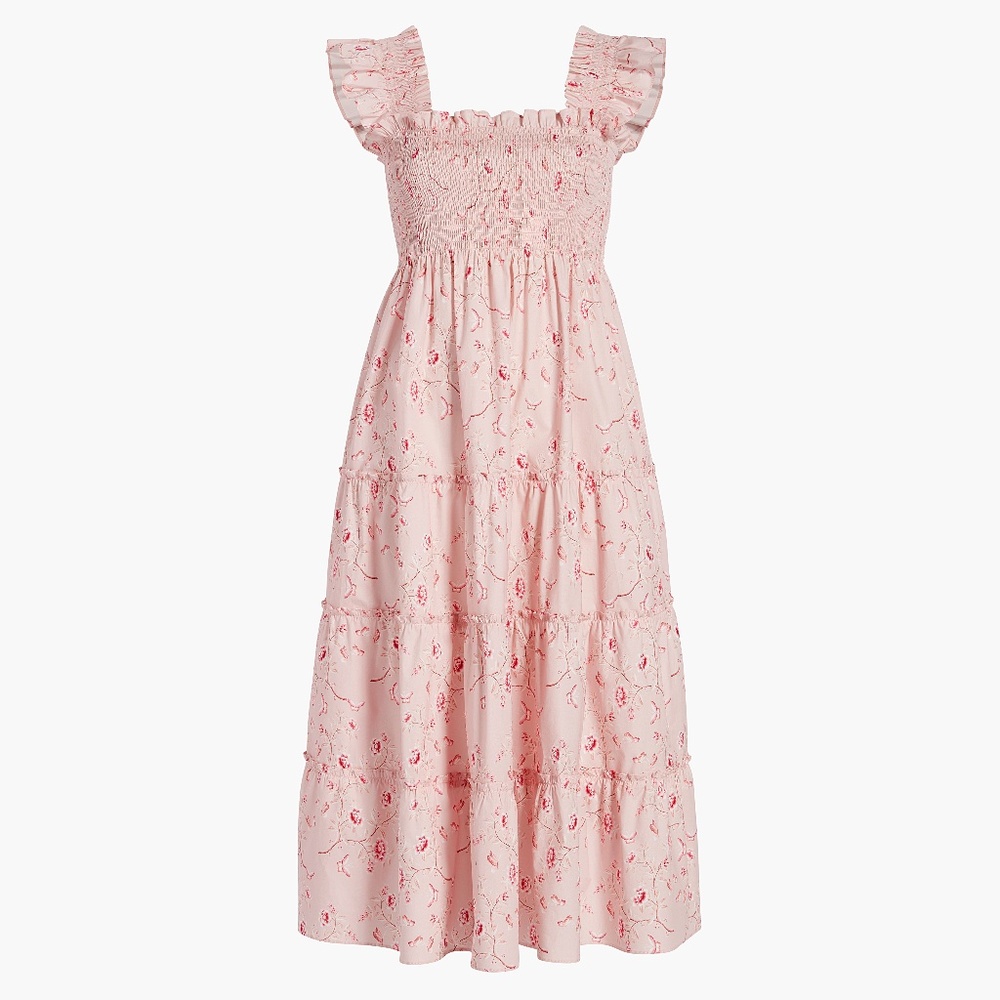 Hill House Ellie Dress in Rare Bridgerton Pink (XS, Like New/Worn Once!) 🩷